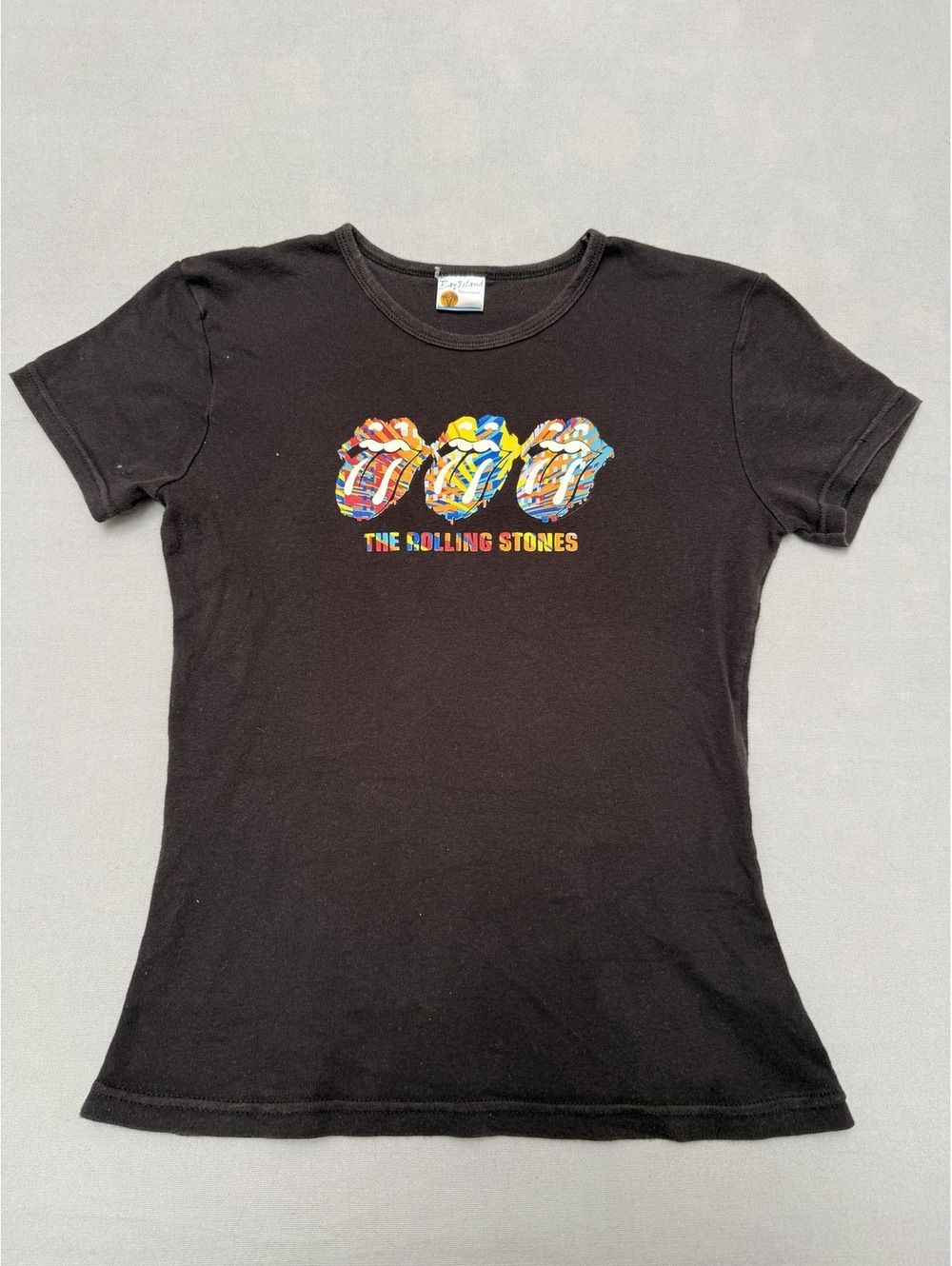 Vintage Rolling Stones 2002 Licks World Tour Tongue Baby Tee